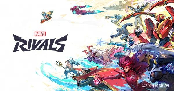 Marvel Rivals key art featuring a team of playable heroes